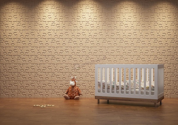 Pastel puzzle - настенные украшения для детской комнаты